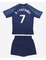 Otroške Nogometnih dresov Leicester City Issahaku Fatawu #7 Gostujoči 2025-26 Kratki rokavi (+ hlače)